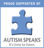 Proud supporter of Autism Speaks!